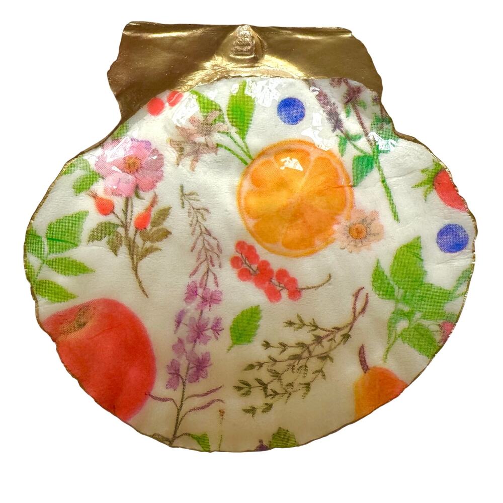 Handmade Fruit Botanical Garden Trinket Dish - Picture 4 of 6